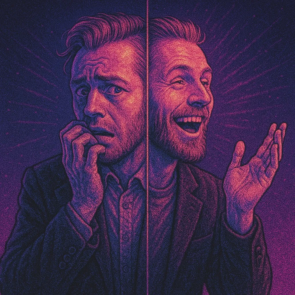 Me being scared/me being amazed