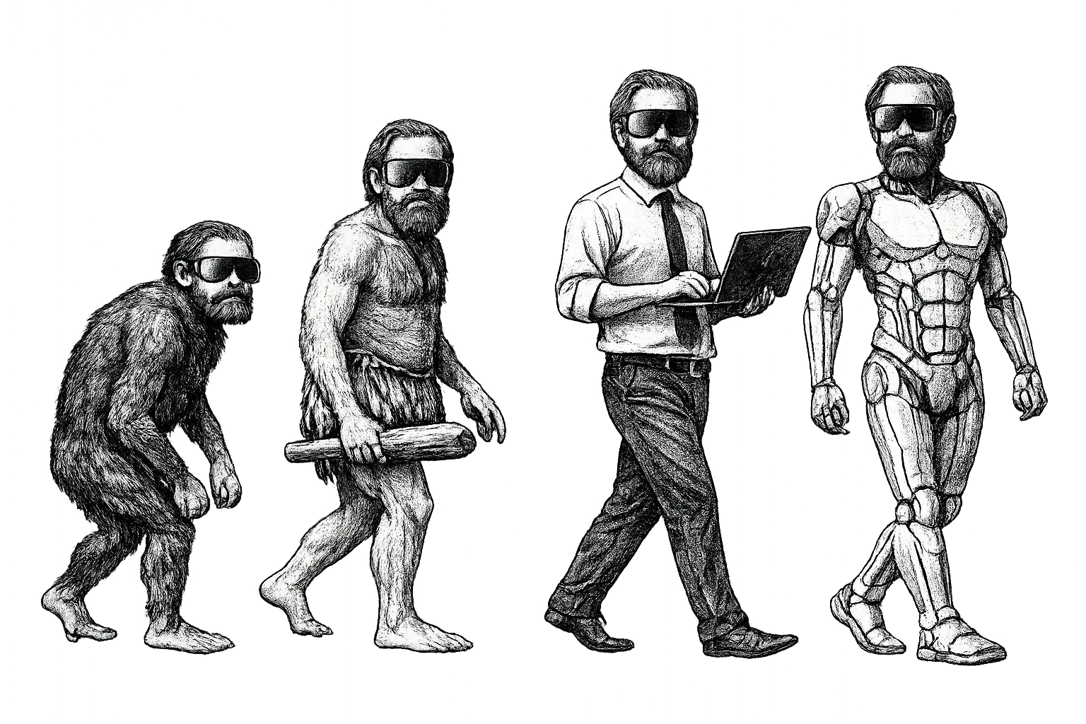 Evolution of development workflow and focus over time